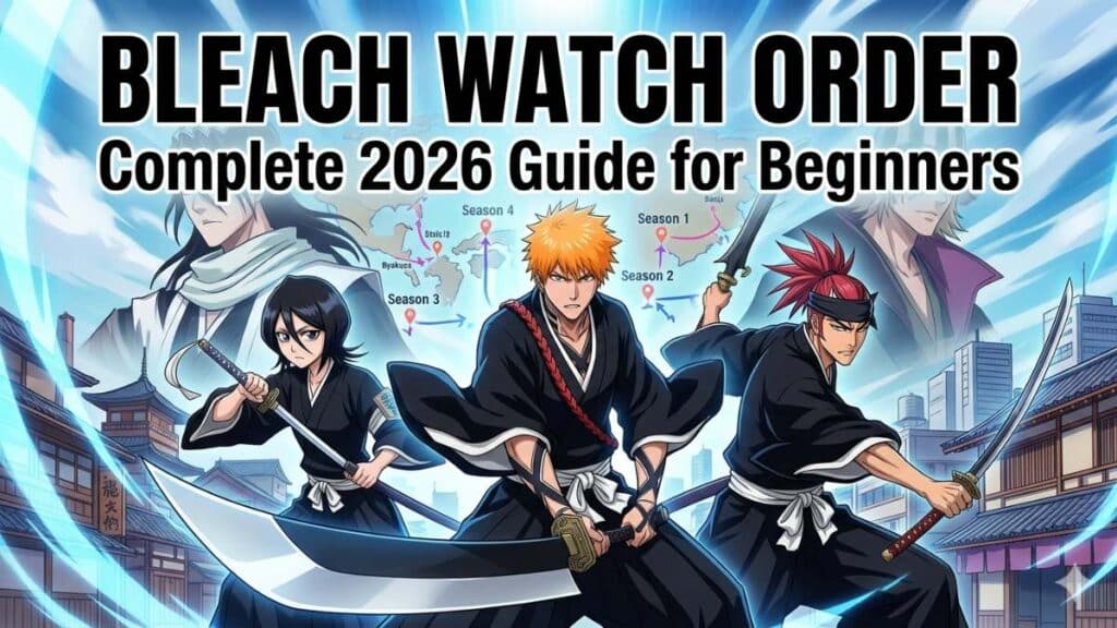 bleach watch order